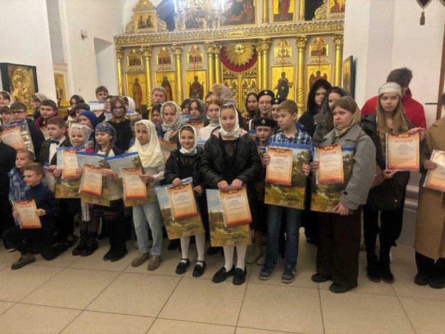 Конкурс детского творчества «Красота Божьего мира»