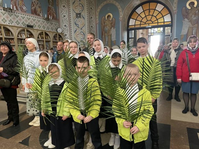 В ожидании Вербного воскресенья
